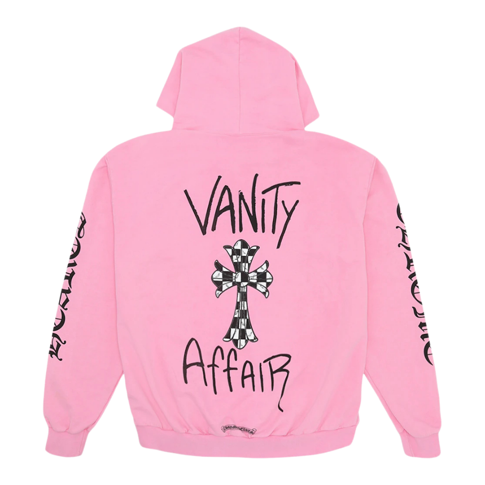 Chrome Hearts Matty Boy Vanity Affair Hoodie Pink