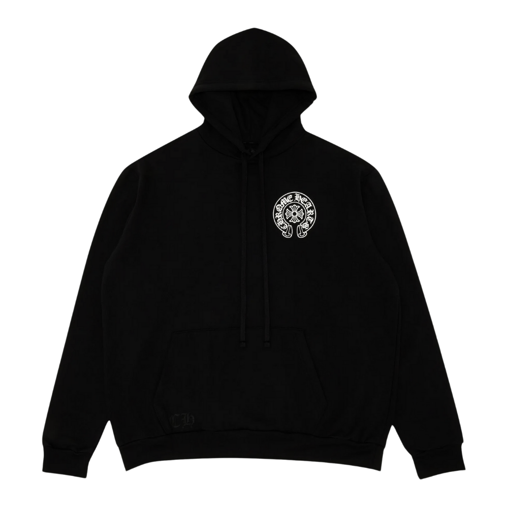 Chrome Hearts Osaka Exclusive Horseshoe Hoodie Black