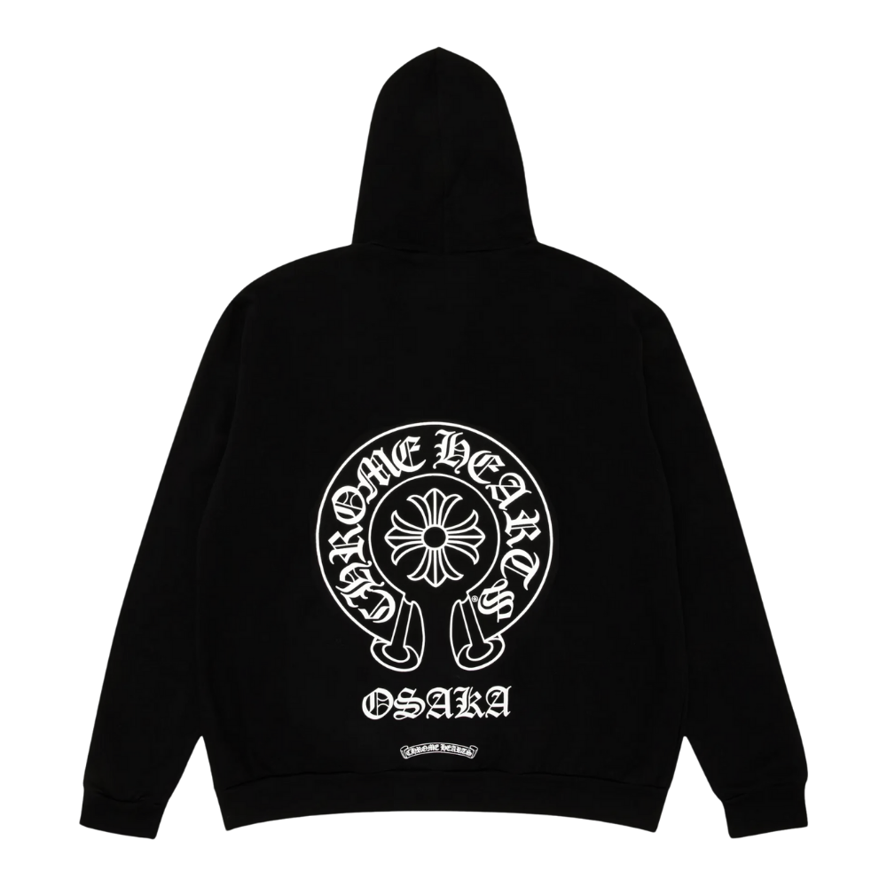 Chrome Hearts Osaka Exclusive Horseshoe Hoodie Black