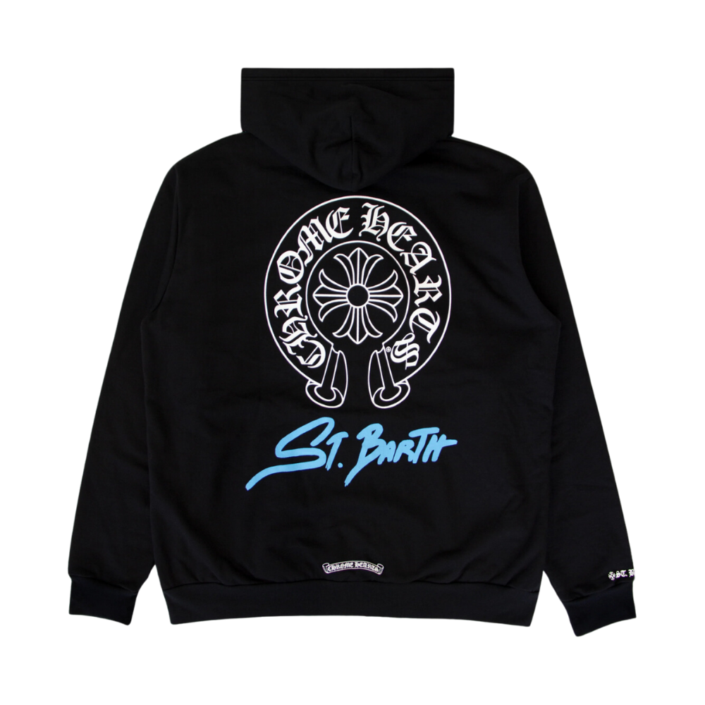 Chrome Hearts St Barth exclusive ZipUp Hoodie Black