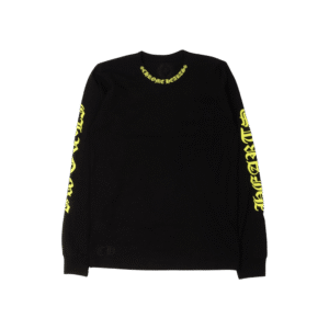Chrome Hearts Neck Logo Long-Sleeve T-Shirt Black