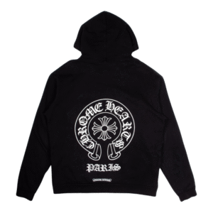 Chrome Hearts Paris Exclusive Hoodie Black