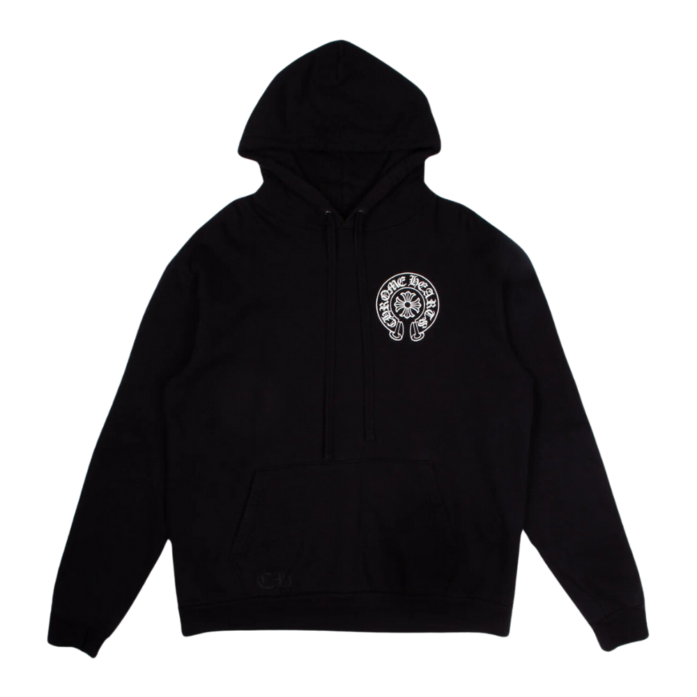 Chrome Hearts Paris Exclusive Hoodie Black