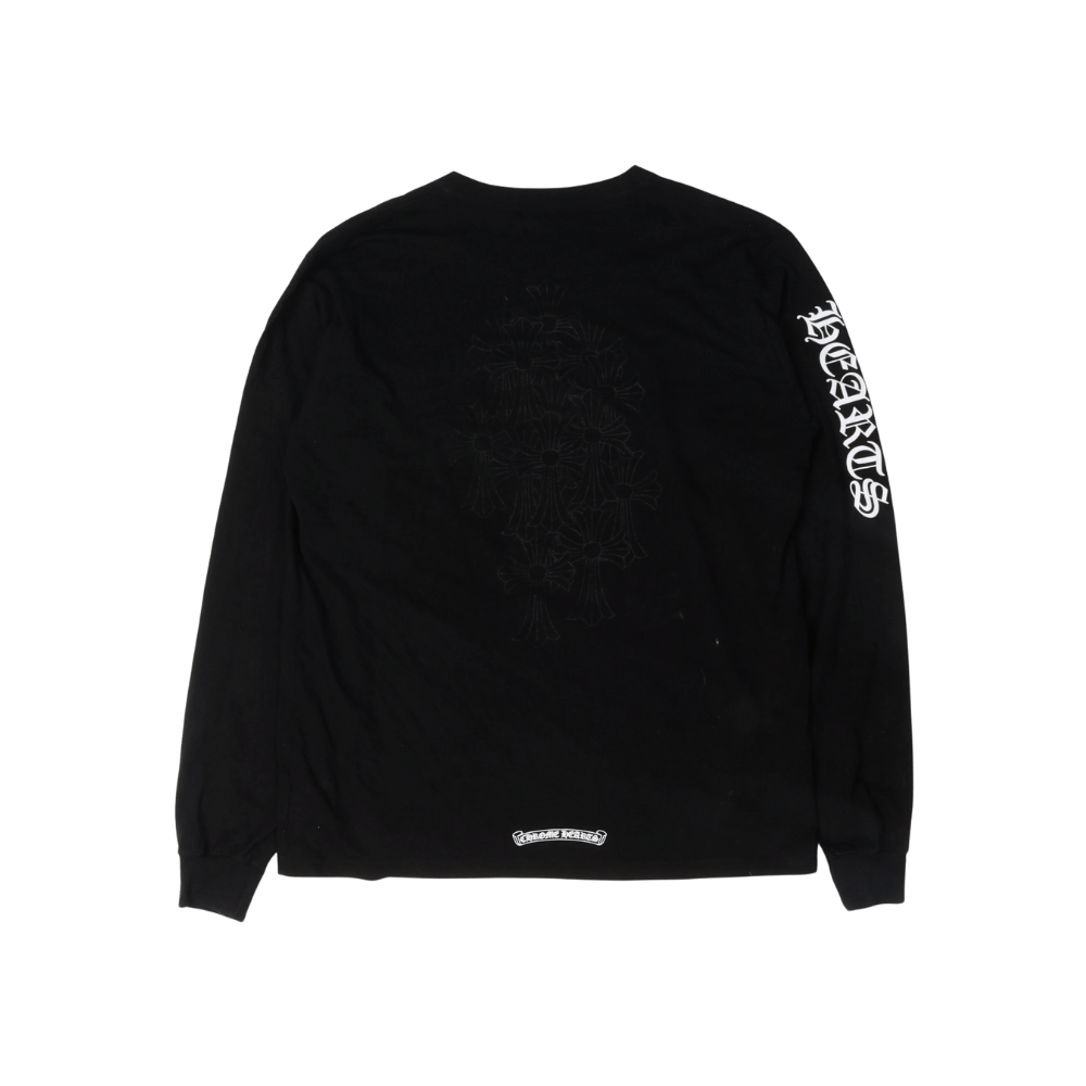 Chrome Hearts Tonal Cross Long Sleeve T-Shirt