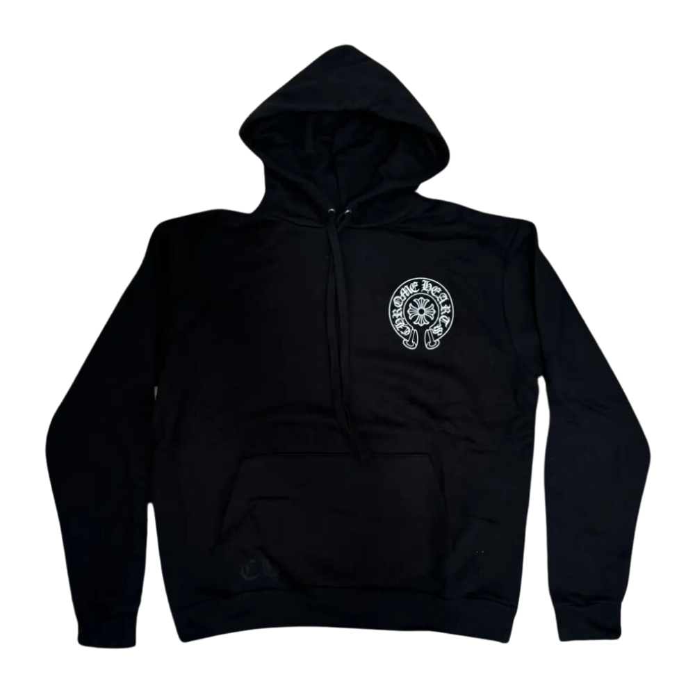 Chrome Hearts Tokyo Exclusive Zip Horseshoe Hoodie Black