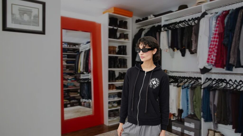 Chrome Hearts Zip Up Hoodie