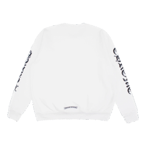 chrome hearts Neck Letters Sweatshirt White