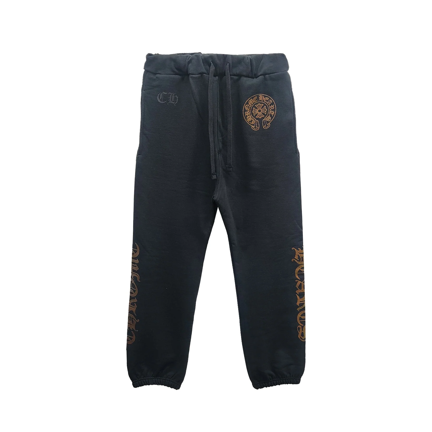 Chrome Hearts Brown Glitter 1988 Sweatpants - F