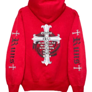 Chrome Hearts Vintage Runs Wings Crest Travis Scott Hoodie - B