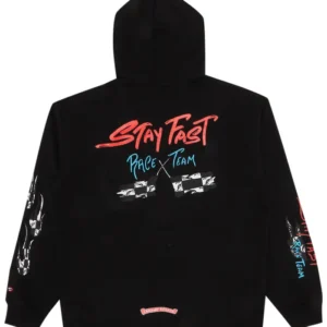 Chrome Hearts x Matty Boy Stay Fast Black Hoodie - B