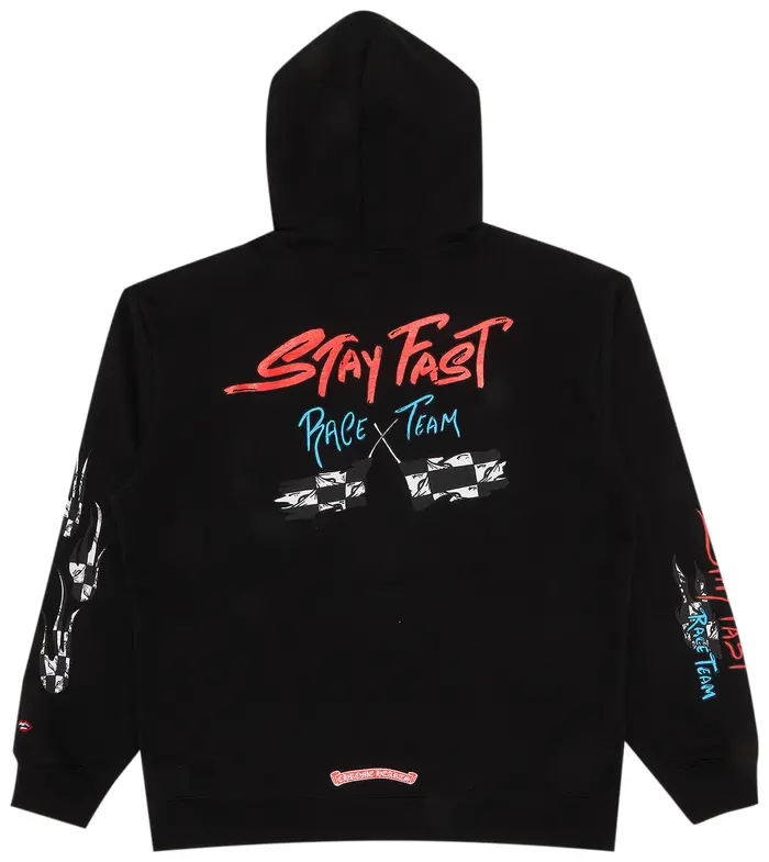 Chrome Hearts x Matty Boy Stay Fast Black Hoodie - B