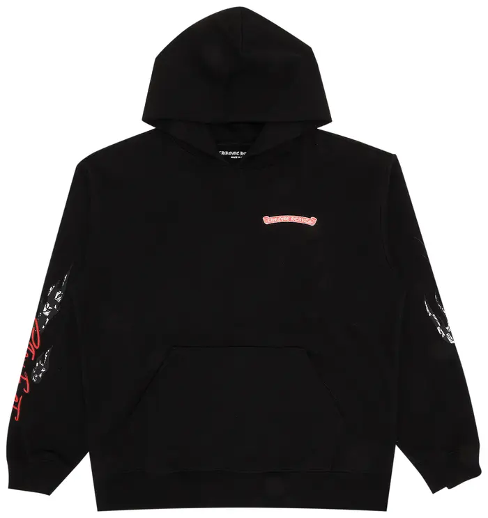 Chrome Hearts x Matty Boy Stay Fast Black Hoodie - F