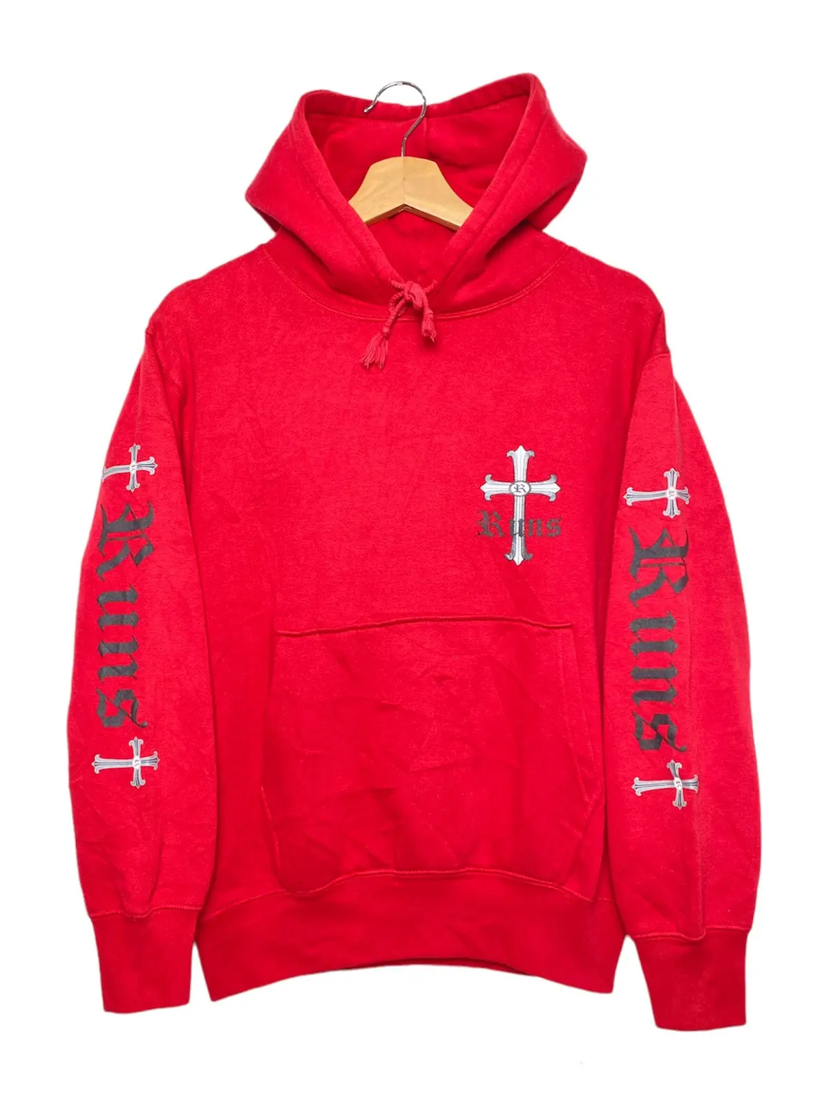 Chrome Hearts Vintage Runs Wings Crest Travis Scott Hoodie - F