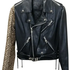 Chrome Hearts JJ Dean Jacket 'Black & Cheetah' - F