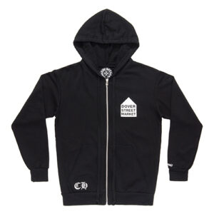 Chrome Hearts × Comme des Garcons × Dover Street Market Black Hoodie - F